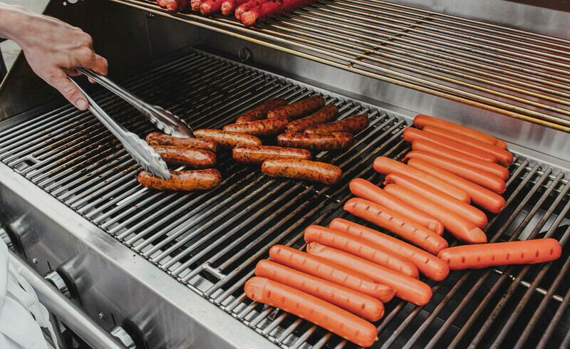 Special Event Rentals - Edmonton barbecue used to cook burger hot dogs and sausage