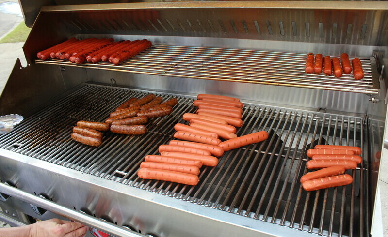 Special Event Rentals - Edmonton barbecue used to cook burger hot dogs and sausage