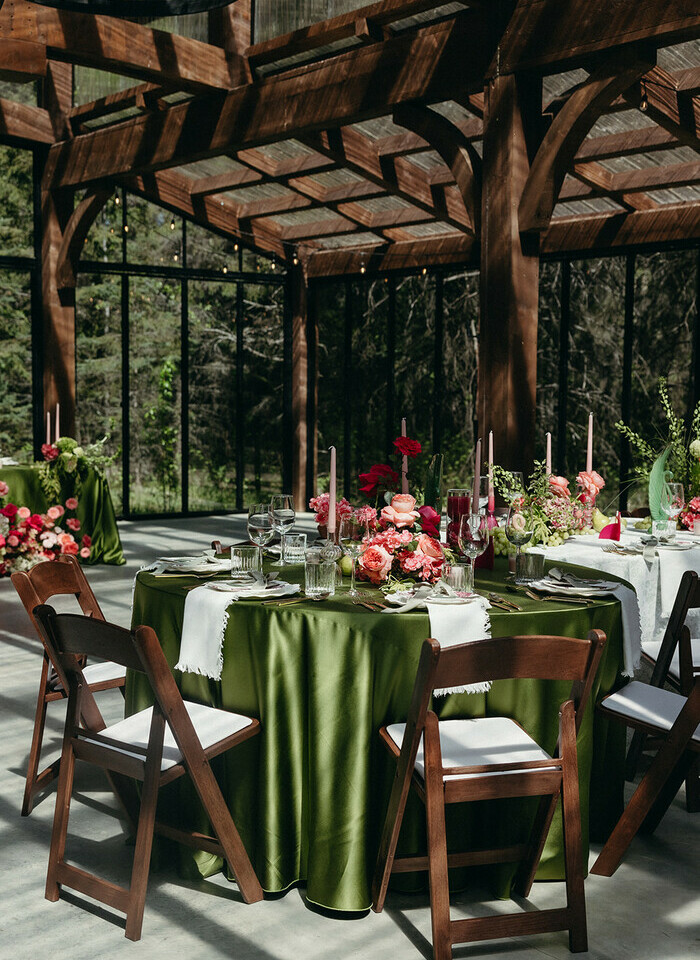 Special Event Rentals - The Valley Weddings Display table